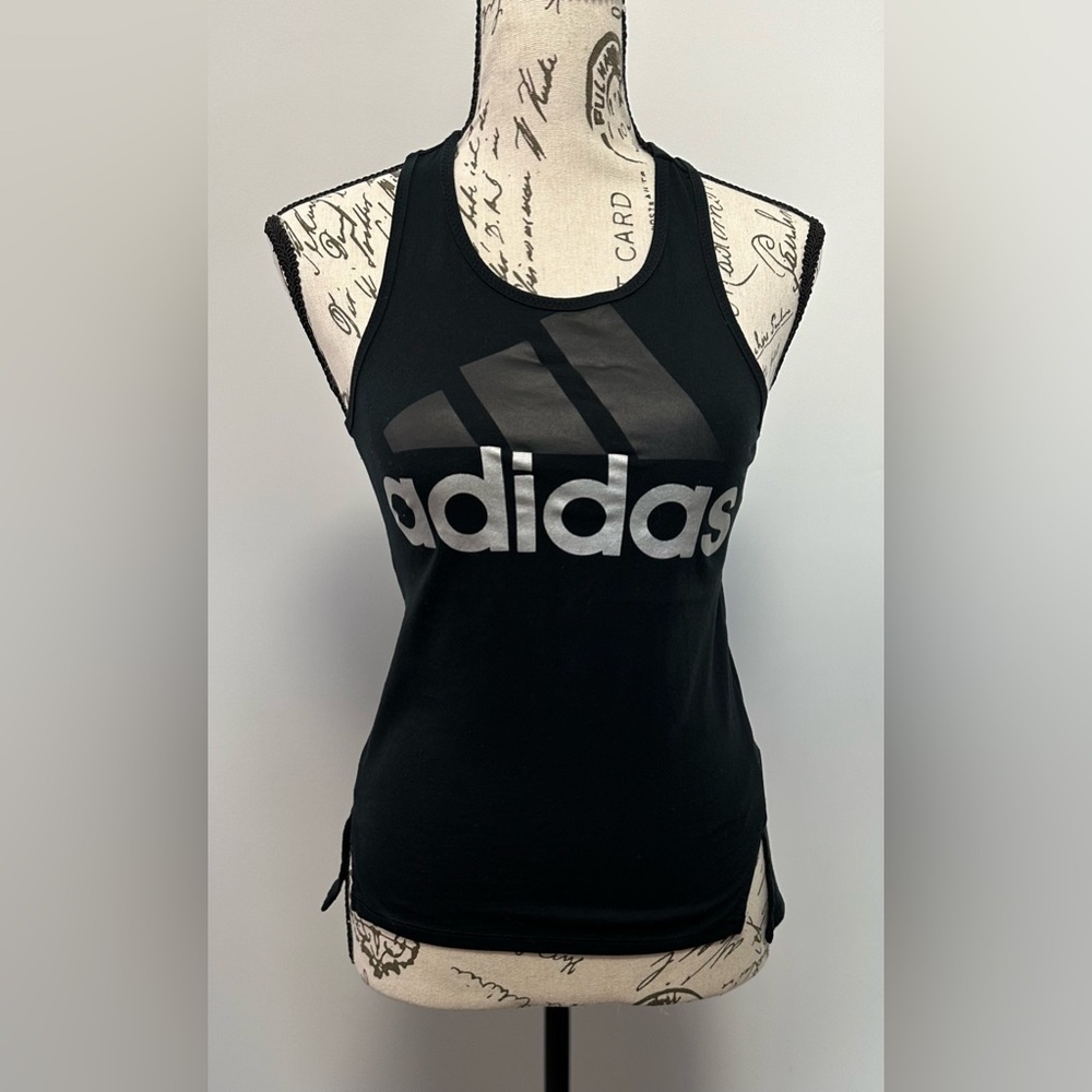 🖤 Adidas Women's Crew Neck Tank Top – Black🖤 - Picture 2 of 10